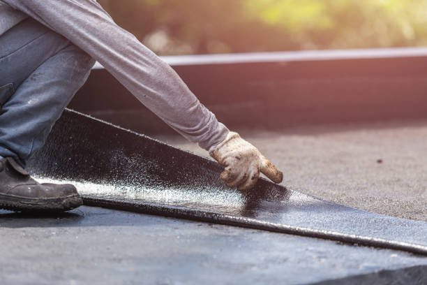 Professional Emergency Waterproofing technician working in Huntertown, IN